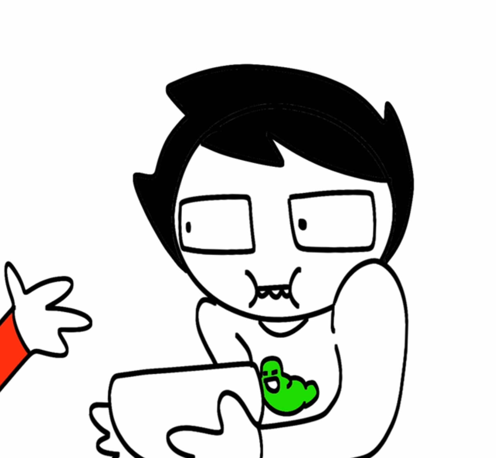 Why did he do that  #homestuck 