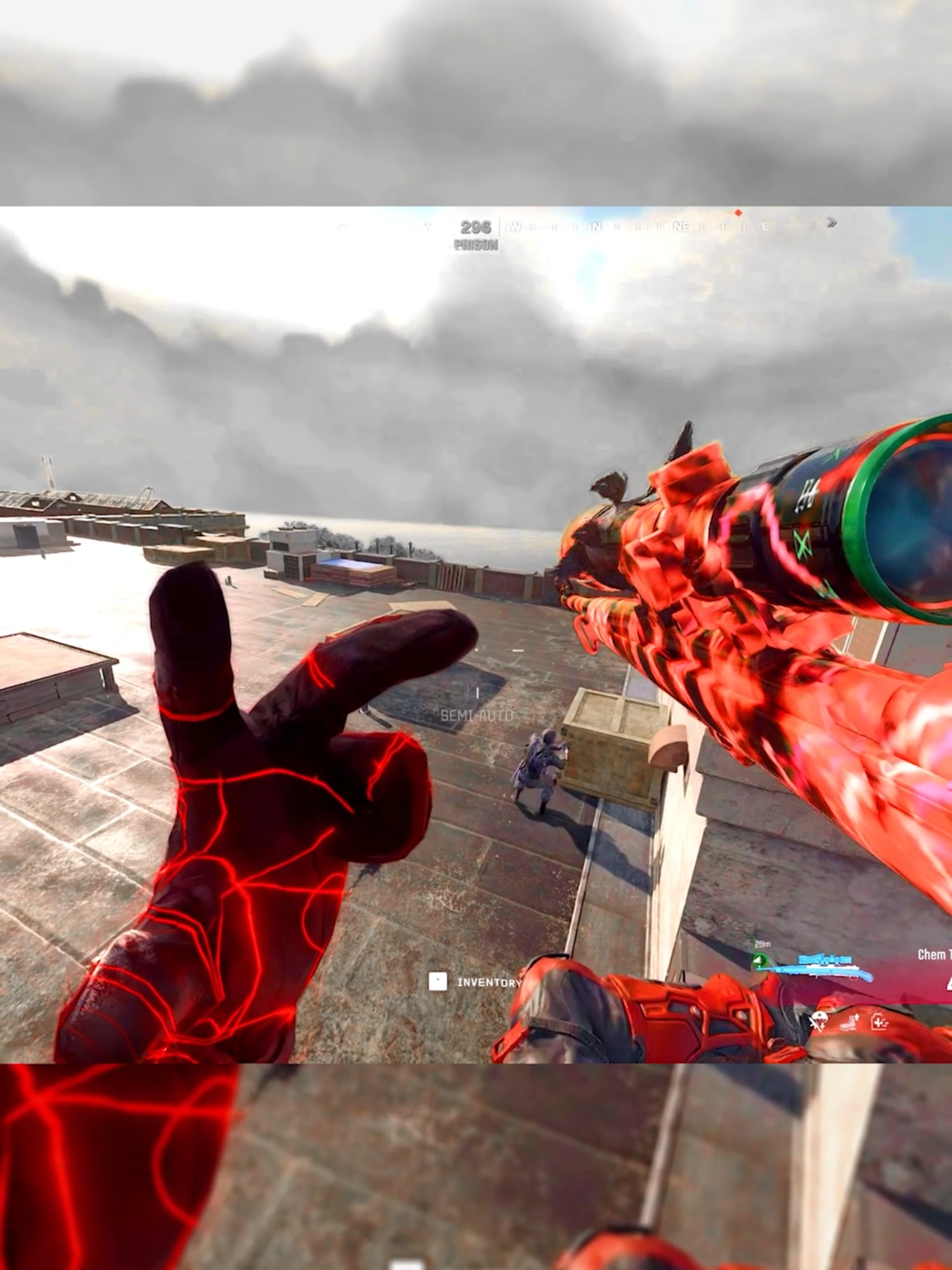I brought gestures back to Warzone ✌🏻 | Warzone See-You Gesture Trickshot #bo6 #callofduty #sniping #rebirthisland #warzone #kar98k #fyp