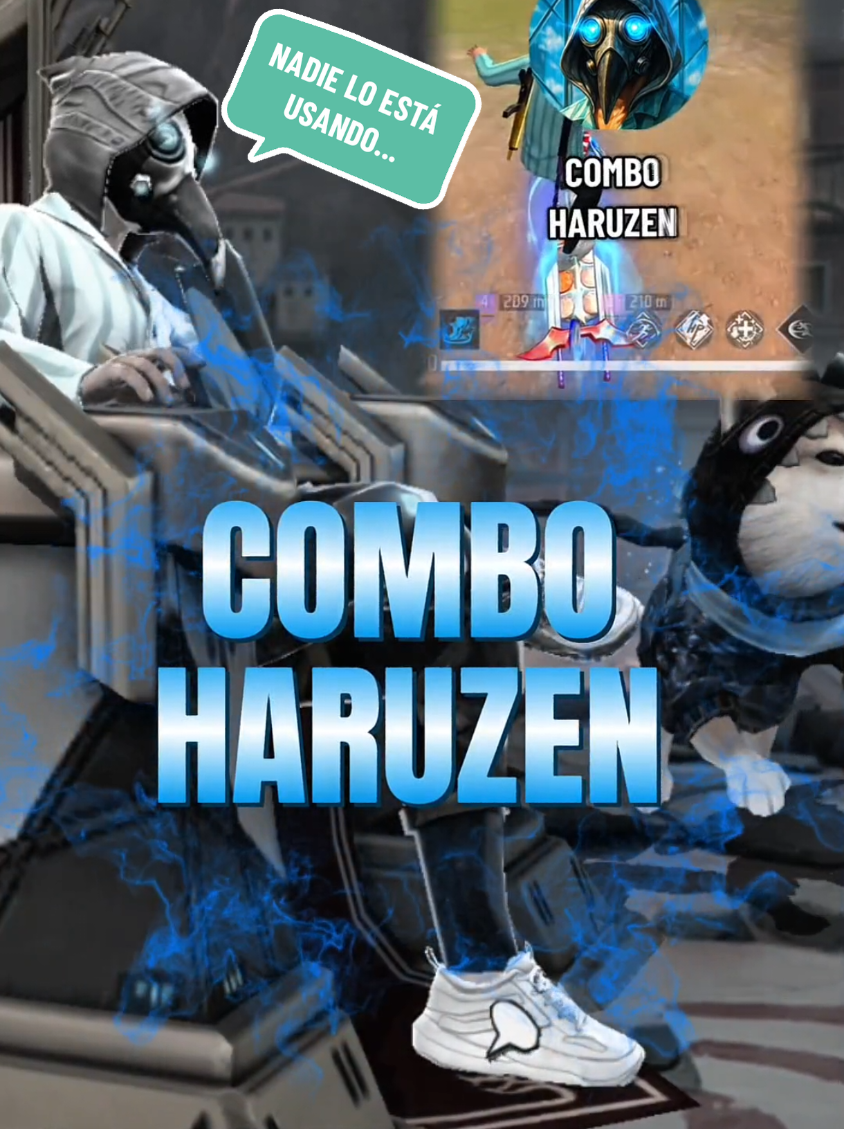COMBO DE HABILIDADES|HARUZEN FF  ¡El Combo MÁS ROTO que NADIE usa en Free Fire! 🔥 (Combo Haruzen Secreto) — Descubre el Combo Haruzen, el combo más roto y olvidado de Free Fire 😱 con Óscar, Nikita, León y Joseph dominarás cualquier modo de juego; míralo antes de que todos lo copien y sígueme para más trucos y combos únicos COMBO DE HABILIDADES PARA BR COMBO DE HABILIDADES PARA DECLA— #freefire  #haruzenff  #freefiretips  #trucosfreefire  #creatorsearchinsights 