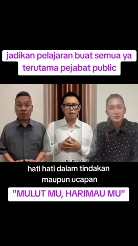 semoga kejadian ini bisa menjadi pelajaran ya untuk semua terutama pejabat publik,, hatihati dalam tindakan maupun ucapan, semoga kejadian ini adalah yang pertama dan terakhir. #demo #demodpr #klarifikasi #mintamaaf #uyakuya #nafaurbach #ekopatrio 