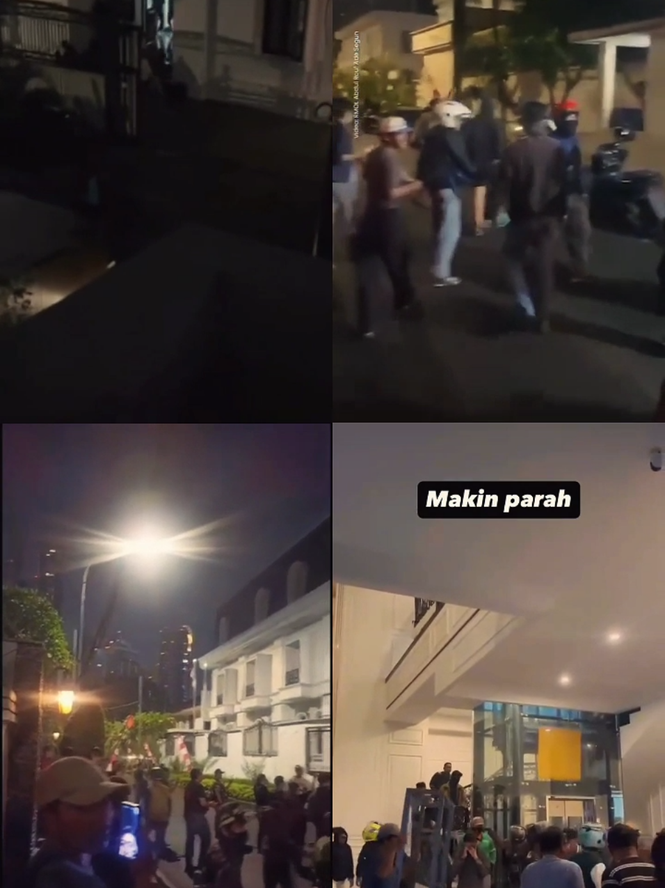 Giliran rumah Anggota DPRRI Eko Patrio terdampak aksi massa.  #ekopatrio #rumahekopatrio #digerudukmassa #aksimassa #dprri 