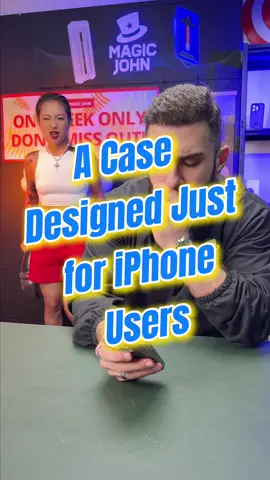 I didn’t expect that the phone with a kick stand case is so easy to use! As an Apple user, you can really rush with your eyes closed! #MAGICJOHN #losangeles #foryoupage❤️❤️ #phonecase 