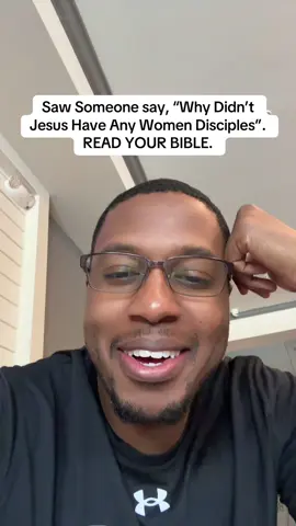 Jesus did, indeed, have women who followed him. #christiantiktok #women #disciples 