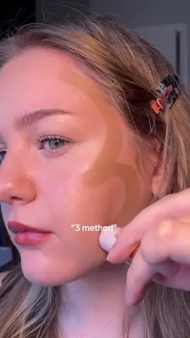 using @Rare Beauty bronzer stick shade happy sol 🌞  + @rhode skin sleepy girl <3  #rhode #bronzer #bronzerplacement #sunkissed #rarebeauty 