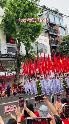 Một số hình ảnh mình quay vào sáng 30/8 nhé ❤️ #A80  #Dieubinh30_8 #quockhanh2025❤️🇻🇳 