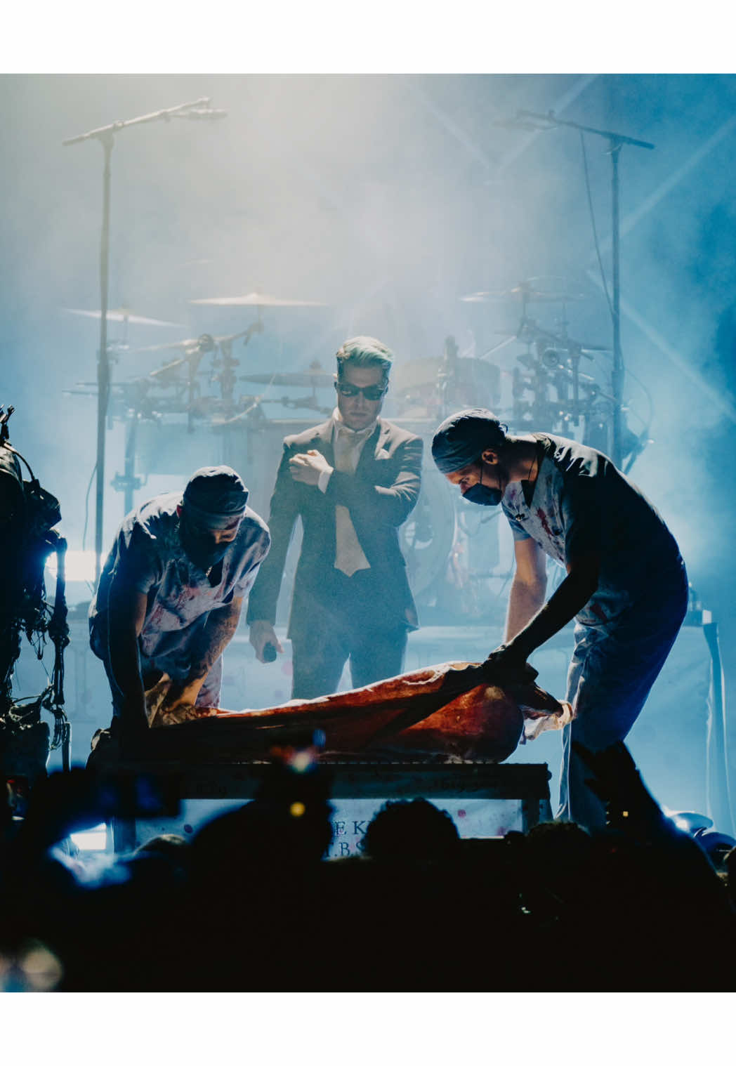 Smell the brimstone? Thank you for burning with us on this HELL OF A SUMMER tour,  Psychos 🔥🔪🩸 Drop your favorite song you’ve heard on the tour in the comments 👇😈 @Spencer Charnas  @Ricky Armellino @milesdimitribaker  @Joe Occhiuti  @Adam.  @Matthuecole 