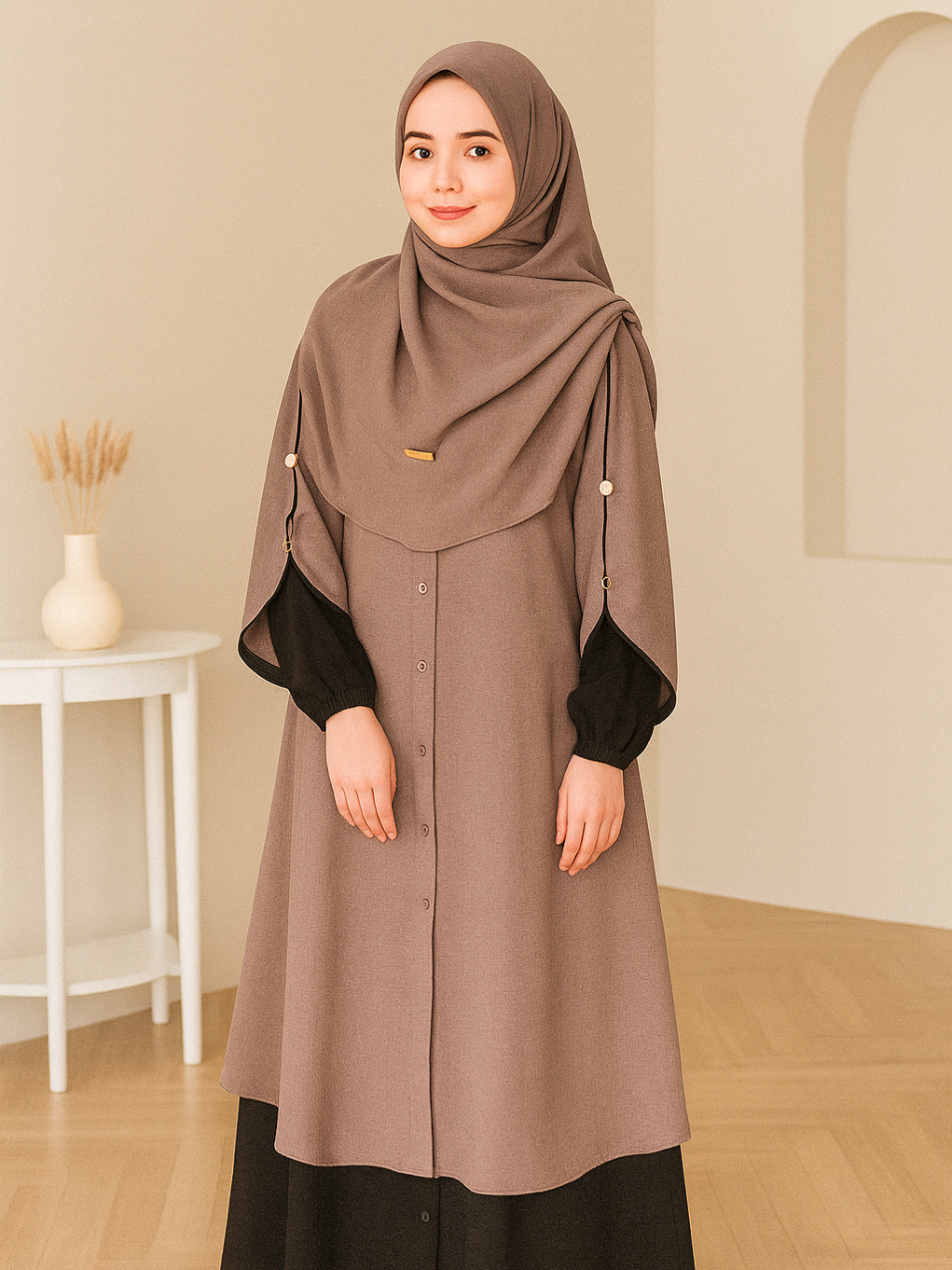 Setelan Rok Tunik One Set Syar'i #onesetwanita #tunikkekinian #setelanwanita 