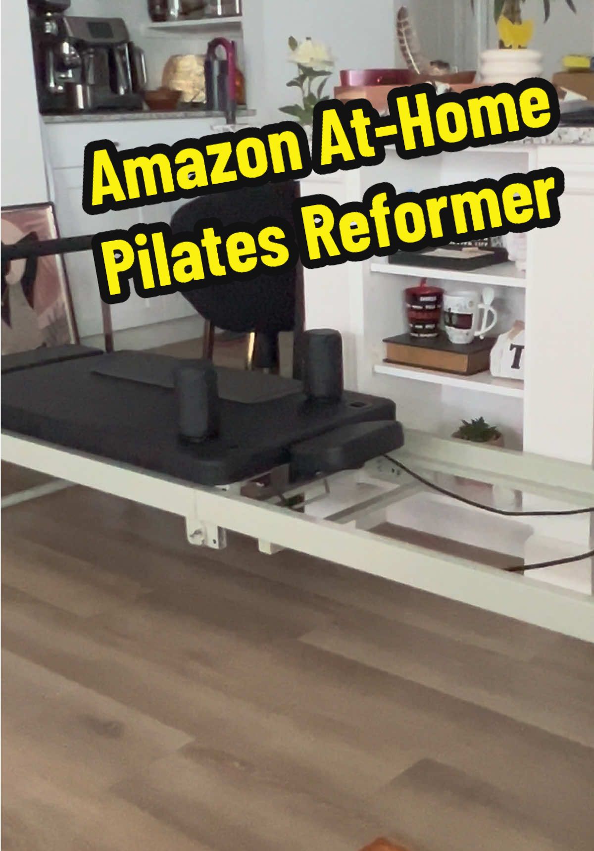 Starting my #pilates #reformerpilates era!!! Bought the studio to the house. Starting a 28-day challenge on 9/1 ✨ #amazonfinds #vevor #Fitness 