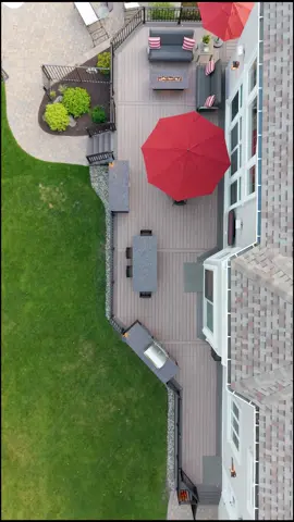 ‼️Warning: this setup may cause serious FOMO!! 👀🍹 From poolside grill nights to hanging around the fire and game day on the outdoor TV… this l is basically the backyard everyone secretly wants an invite to! 📍 Serving NY, NJ, CT, & PA 📞 973-729-2125 #DeckRemodelers #Backyard #Design #LuxuryLiving #OutdoorLiving #ModernOutdoorLiving #CustomHome #HomeRenovation #interiordesign #Upgrade #DreamHome #LuxuryHome #LuxuryBackyard #investment #landscapearchitecture #landscapelighting #wealth #outdoorentertaining #Deck #firetable #pool #outdoortv #outdoordining #kitchen #outdoorkitchen #grill #grillstation