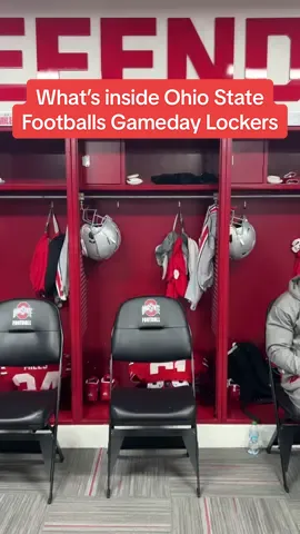 These lockers are just sick here at Ohio state / insta-itscadendavis #ohiostate #football #college #texas 
