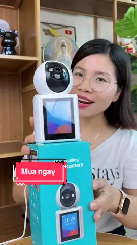 Trả lời @N Camera gọi điện 2 chiều ICSEE YOOSEE, camera 1 mắt 1 khung hình có thể xoay 360 độ và gọi video call #hangxinhtuoi #xuhuong #trending #cameragoivideo2chieu #camera1mat1khunghinh 