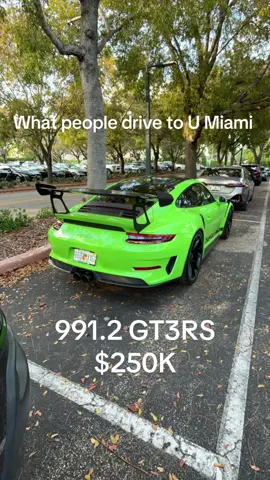 Comment which car is your favorite. Follow ushift_miami on Instagram and TikTok if you want to see more cars like these #umiami #miami #richkids #daddysmoney #supercar 