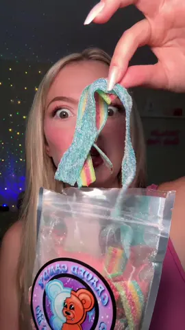 CANDY STRIPS MIX🩵🙌🏼 #candy #asmr #candytok #mukbang 