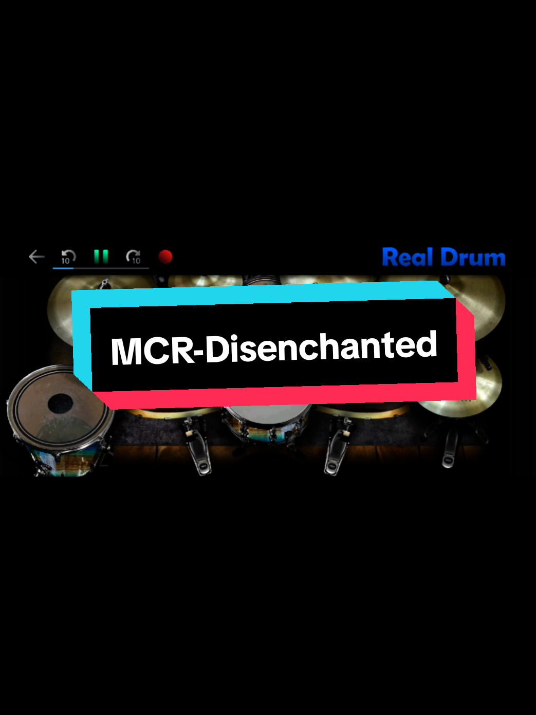 My Chemical romance-Disenchanted #mychemicalromance #mcr #disenchanted #drumcover #realdrum 
