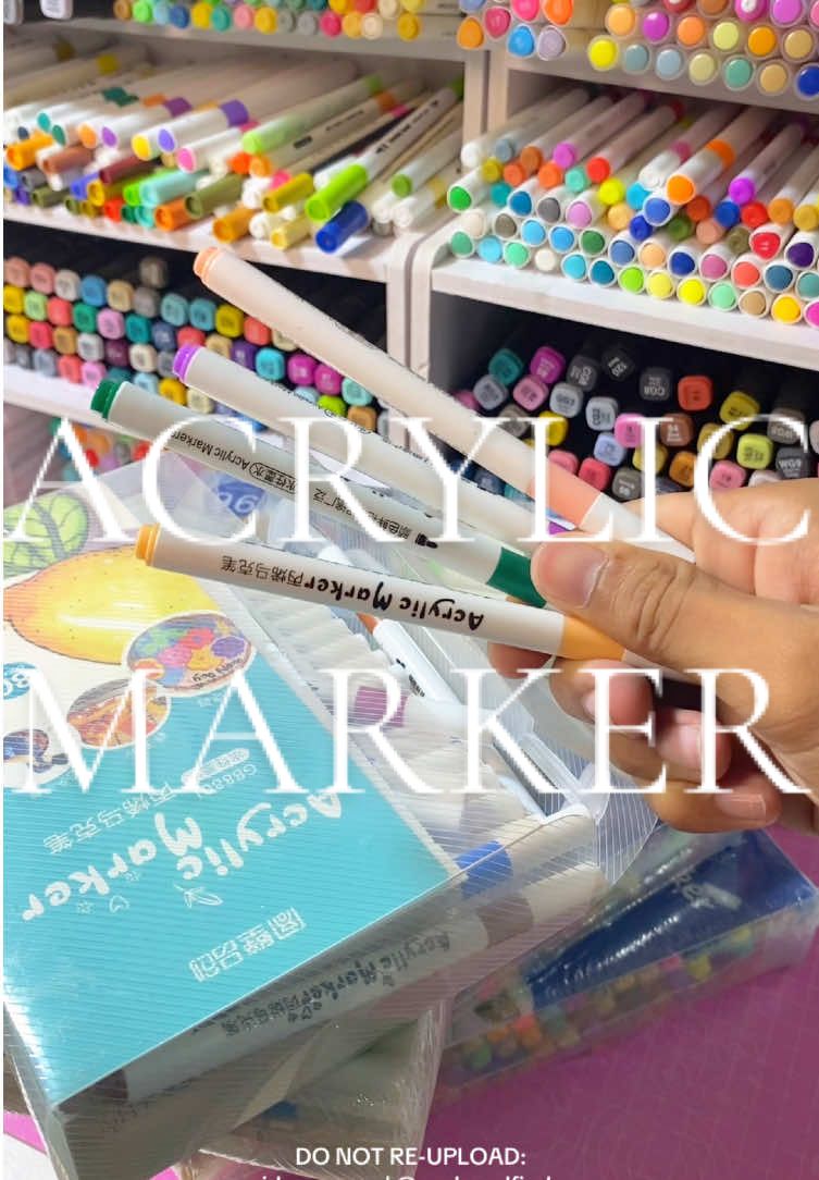 sobrang dami na neto for only 10 pesos nalang #acrylicmarker #markers #markerart #art 