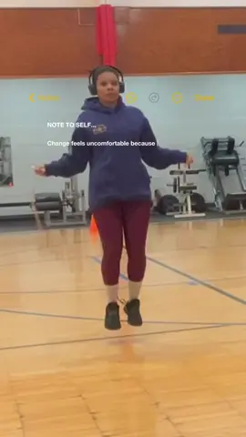 The hardest part of my workout is jumping rope for a whole song. #fitmom #gymgirl