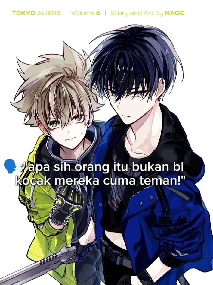 yakin mereka cuma teman?? 😩❓ .  #tokyoaliens #shoutenkuubashi #akiragunji #shoutenkubashi  ib: cat_puppy 
