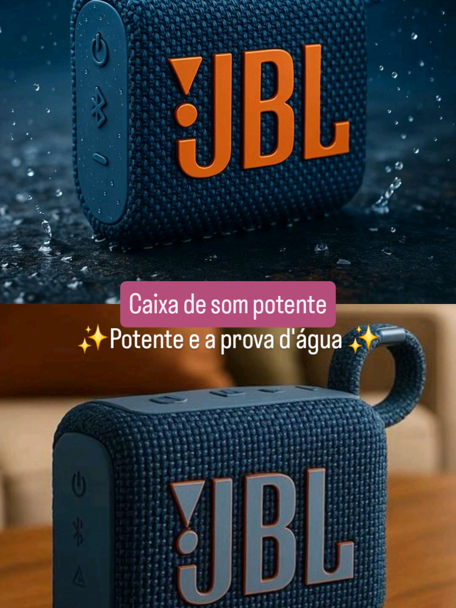 Comente EU QUERO para receber o link. 👇🏻 ?✨ Não te deixes enganar pelo tamanho! A JBL Go 4 é pequena só no visual, porque no som… é um MONSTRO! Graves até 10% mais potentes, até 9 horas de música sem parar com o Playtime Boost, e ainda é à prova de água e poeira (IP67). Imagina levar esta potência para a tua festa na piscina, aquele piquenique à beira-mar 🌊 ou até para o chill no sofá. Onde fores, o som vai contigo. 🔥 Som profissional da JBL que cabe na palma da tua mão. 👉 Quem é que também já está a precisar desta caixinha? #JBLGo4 #JBL #CaixinhaDeSom #SomPotente #GravesFortes 