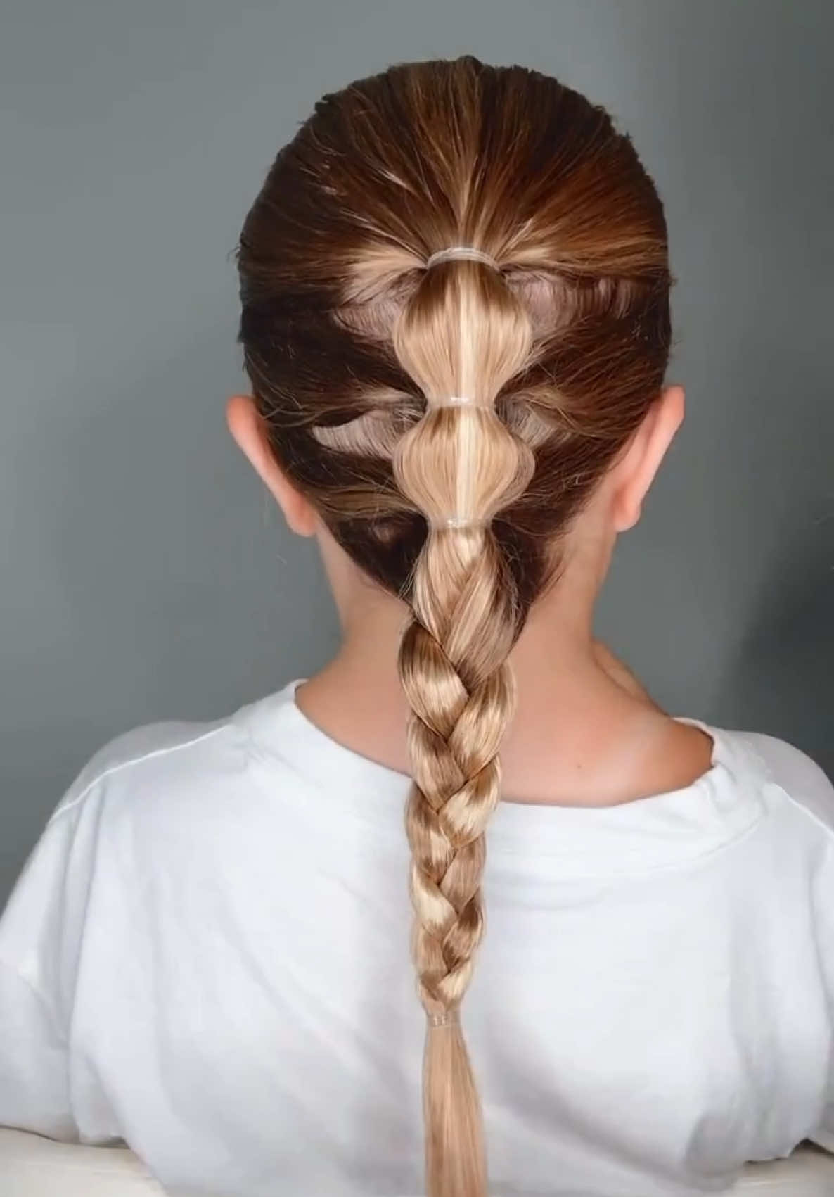 Easy updo for kids #hairstyle #EasyHairstyle #HairTutorial 