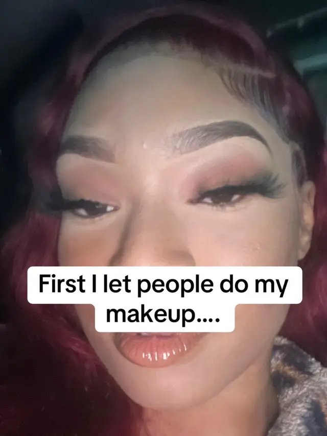 Mind yall this was for my birthday I cried so hard😭 like why do I look ashyyyy💔💔 #fyp #trendingvideo #makeup 