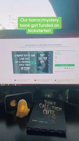 Thank you backers from my wonderful community and for the new ones that gave it a chance 🥹 Can’t wait for you guys to read! #indieauthor #horrorbooks #kickstartercampaign #BookTok #kickstarter 