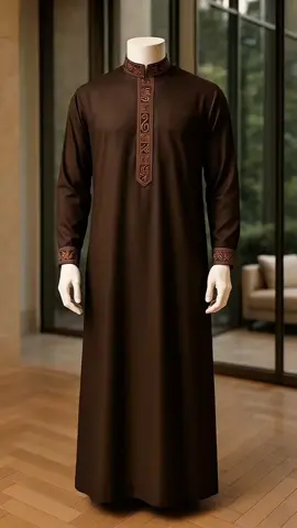 Jubah Pria Gamis Slimfit ALFATA Jubbah Gamis pria Mewah Model Terbaru Al faan jubah jubah mewah bordir jubah pria muslim Alzan
