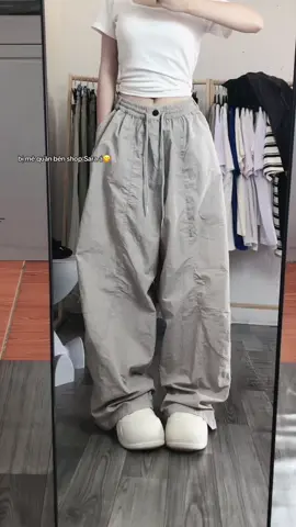 Quần dáng rộng #thoitrangnu #quandangrong #phoidoxinh 