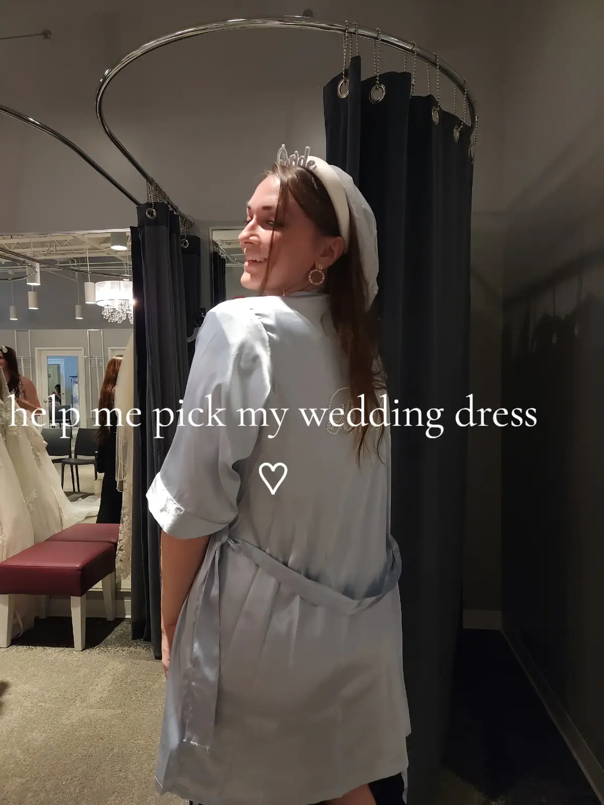 which one do you think i picked? #fyp #bride #wedding #dress 