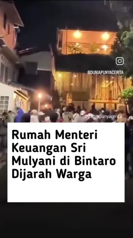 kondisi rumah mentri keuangan srimulyani #srimulyani #hariini #viral #mentrikeuangan #fyp 