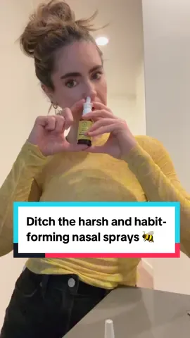 Still hooked on harsh chemical nasal sprays that aren’t keeping the sick days away? Time to break up. Most leave you dry and dependent. Our Propolis Nasal Support is different. Just two sprays a day to stay healthy all year round with no drugs and no bad habits. Just nature. #nontoxicswaps #coldandfluseason #medicine 