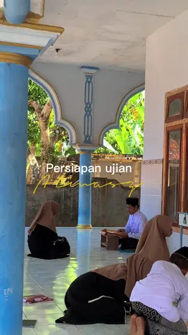 Ujian semester 1#santrielmasz #ujian #fyp 