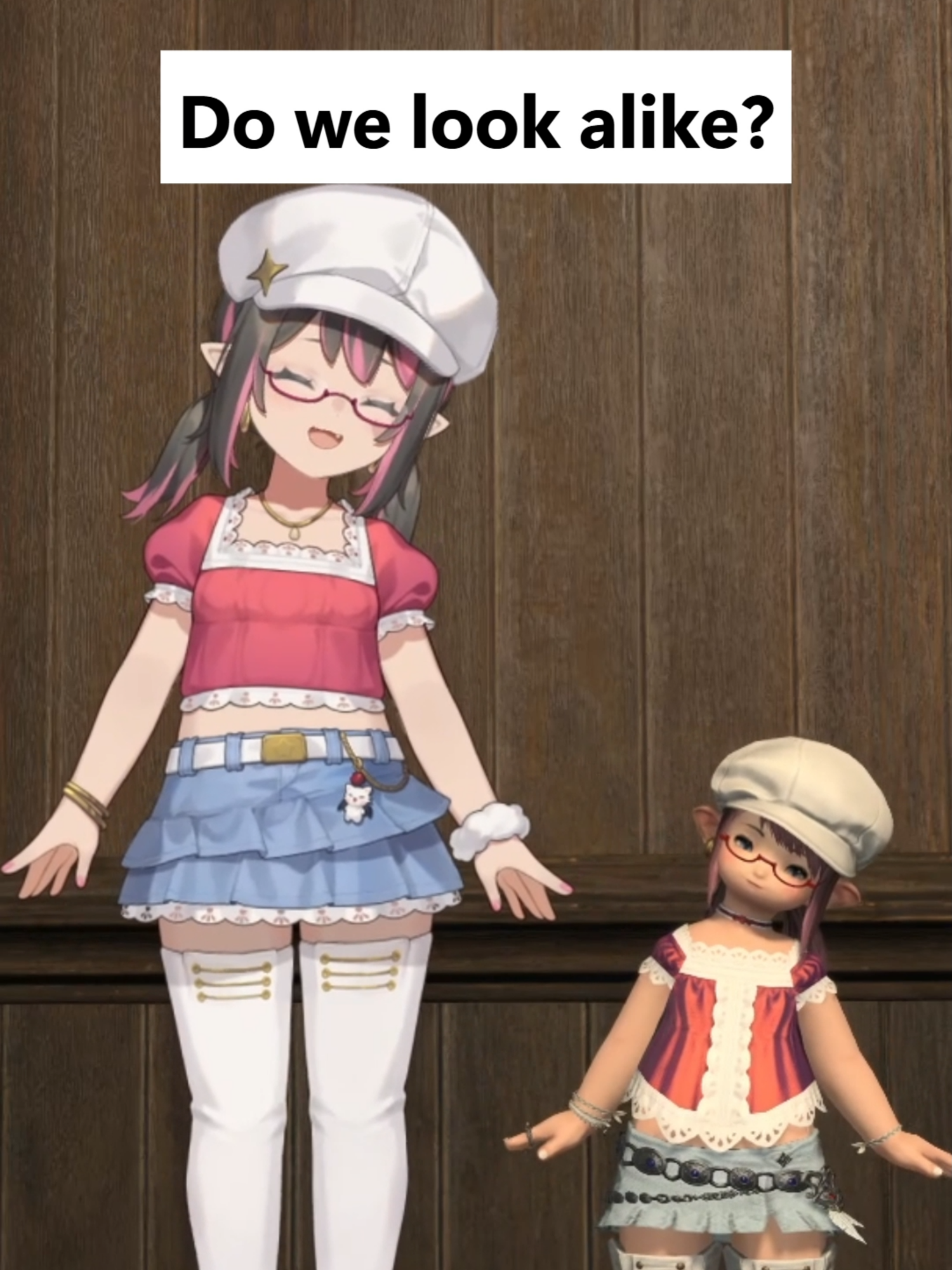 FFXIV players keep saying my Lalafell and vtuber model look alike #vtuber #vtuberclips #ffxiv #ff14 #finalfantasyxiv