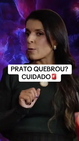 Prato quebrou? Cuidado🚨 #vandinhalopes #medium #espiritualidade #paravoce #fyp