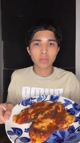 Chicken cutlet. #fyp #viral #eating #amsr #mukbang 