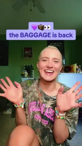 the way this has me so SO excited for whatever it is that she’s up to.🥰💜 & yes it could be something little BUT it could also be something big, & no matter what i WILL be this excited about it haha💜 ready for you & what’s next whenever you’re ready!! @Kelsea Ballerini ☺️🧳💜 #kelseaballerini #teamkelsea #baggage #missingkelsea #patterns 