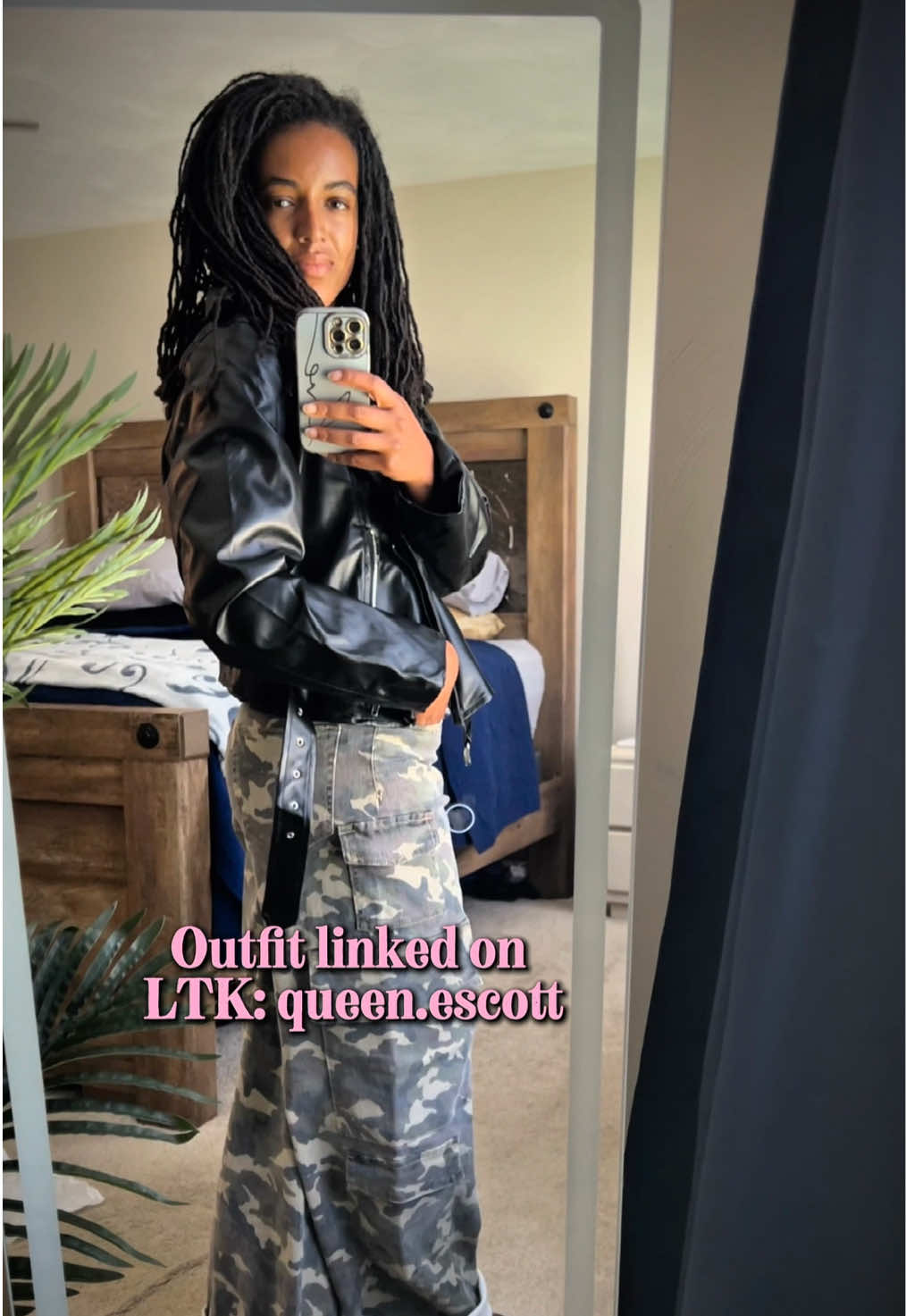 ✨ Cargos + leather jacket… the fall combo I didn’t know I needed 🍂👖🖤  Who else is building their fall wardrobe rn? Share your favorite go to fall look below!  Linked the full fit on LTK 👑  Save & Follow for more outfit inspiration ❤️  #falloutfits #grwm #ltkfashion #cargopants #fallstyletips @Wild Oak Boutique 