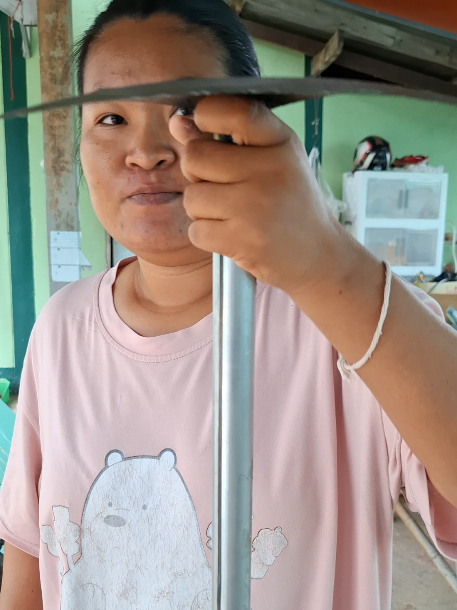 จอบดายหญ้าขุดดินแบบโค้ง #จอบดายหญ้า #จอบ 