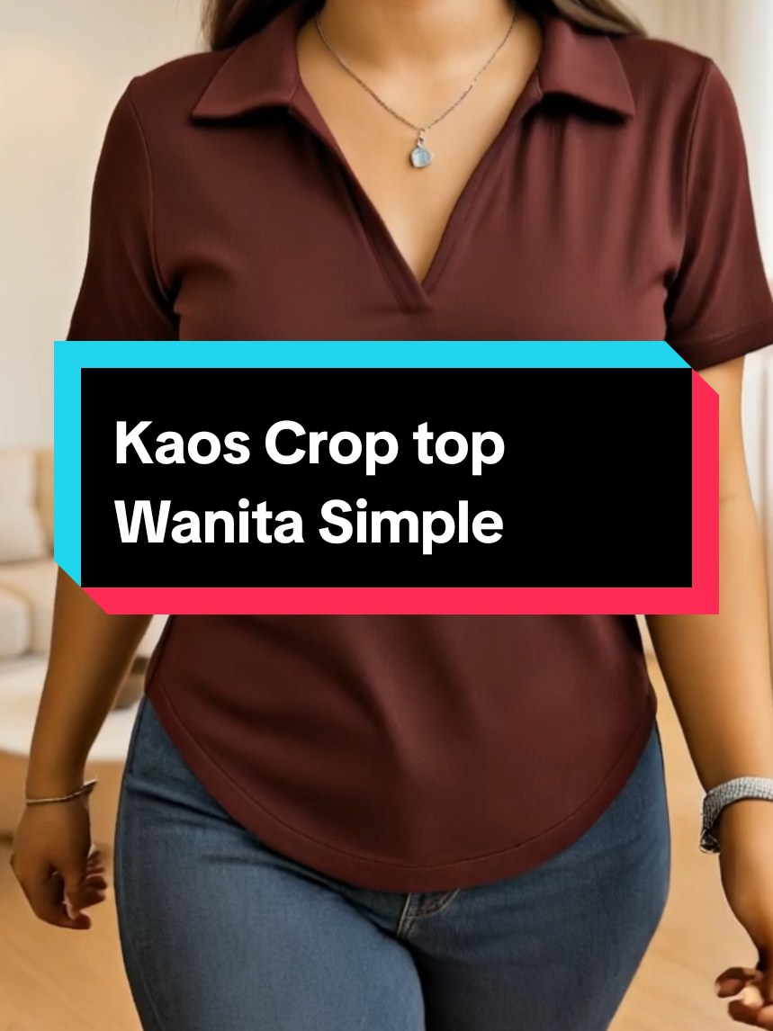 Rekomendasi kaos crop top wanita simple  #kaoscrop #kaoswanita #kaoscewek #atasanwanita #fyppppppppppppppppppppppp 