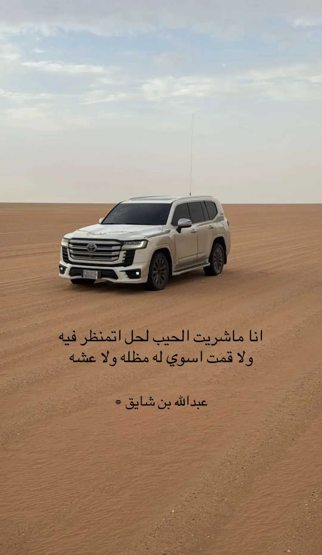 انا ماشريت الحيب لحل اتمنظر فيه ولا قمت اسوي له مظله ولا عشه