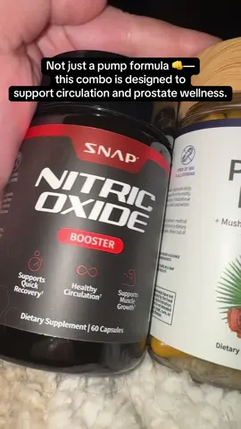 Daily men’s wellness made simple 👊 This Nitric Oxide + Prostate Health bundle helps support circulation, stamina, and prostate wellness in one easy routine. 🌿💊 #MensHealth #DailyWellness #ProstateSupport #NitricOxide 