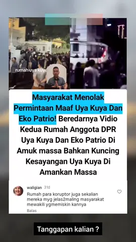 permintaan maaf di tolak 😵 #trending #viral #uyakuya  #ekopatrio #dpr #363updateworld 