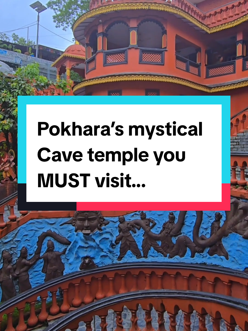 📍Gupteshwor Mahadev Cave Temple, Pokhara #pokhara #cave #traveltiktok  #viralvideo #fyp 