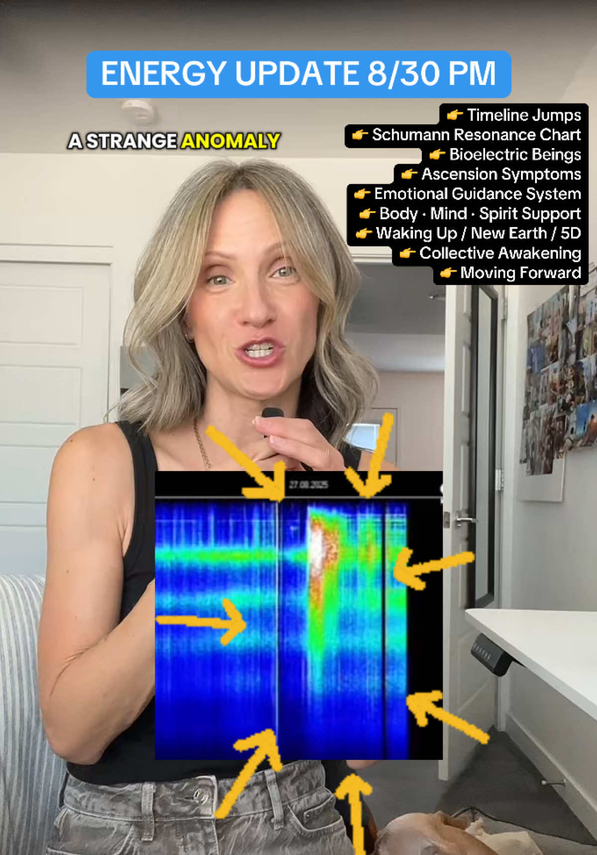 LIKE COMMENT SHARE SAVE if you found this valuable! Help other people by pushing it out. 🫶💓 This update: 👉 Timeline Jumps 👉 Schumann Resonance Chart 👉 Bioelectric Beings 👉 Ascension Symptoms 👉 Emotional Guidance System 👉 Body · Mind · Spirit Support 👉 Waking Up / New Earth / 5D 👉 Collective Awakening 👉 Moving Forward YT SCHUMANN ACCOUNT: Stefan Burns TT SCHUMANN ACCOUNTS: @ raenastar [can't tag, just search] @Erin Brown (conscioulyerin) @CG - Energy/Spiritual Mentor V (the.galactic.soul) Bonus - @ GoldSoul111 #energyupdate #schumannresonance #earthenergy #ascension #ascensionsymptoms #5d #newearth #lightworker #wakingup #spiritualawakening #spiritualtiktok #kundaliniawakening #intuitiveeating #bodymindspirit 