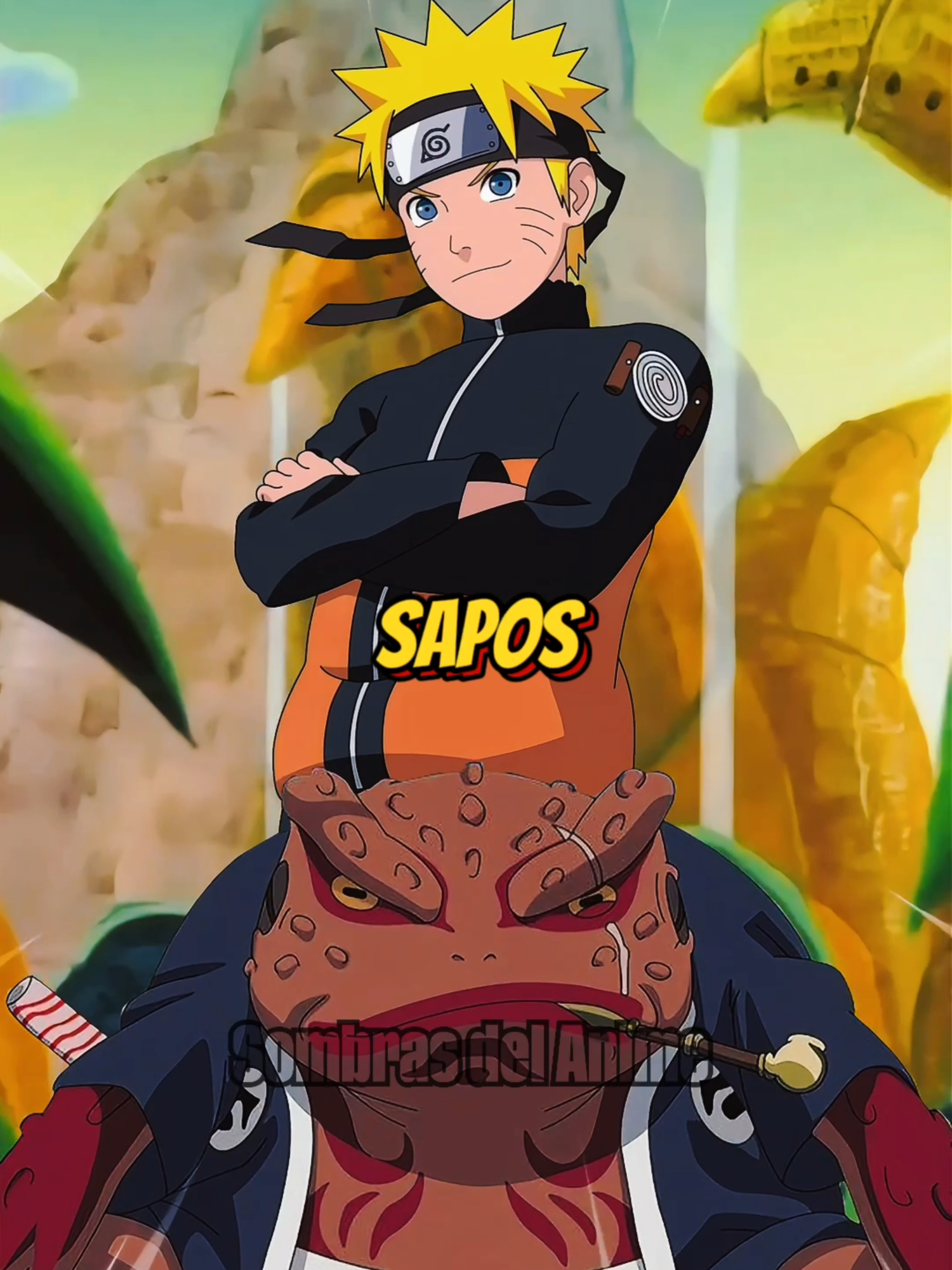 cuantos sapos puede invocar naruto? #gamabunta #narutoshippuden #invocacion