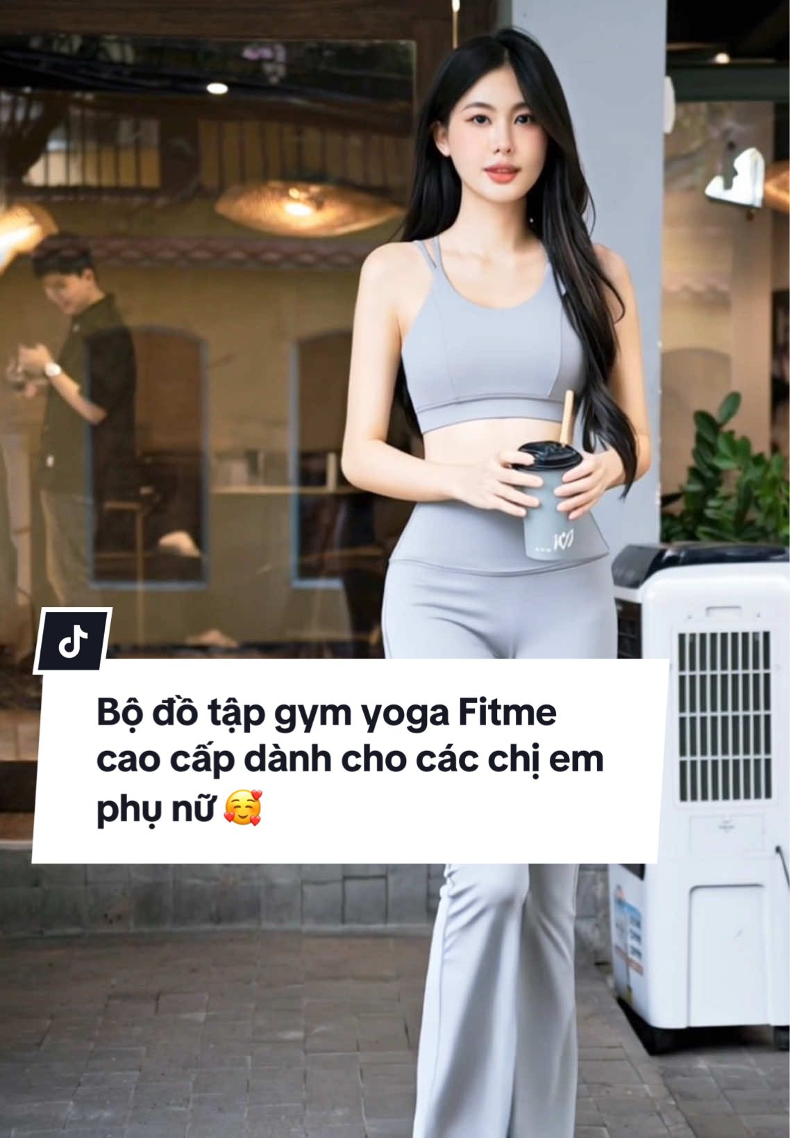 Bộ đồ tập gym yoga Fitme cao cấp cho các chị em phụ nữ 🥰 #settapgym #settapyoga #setdothethao 