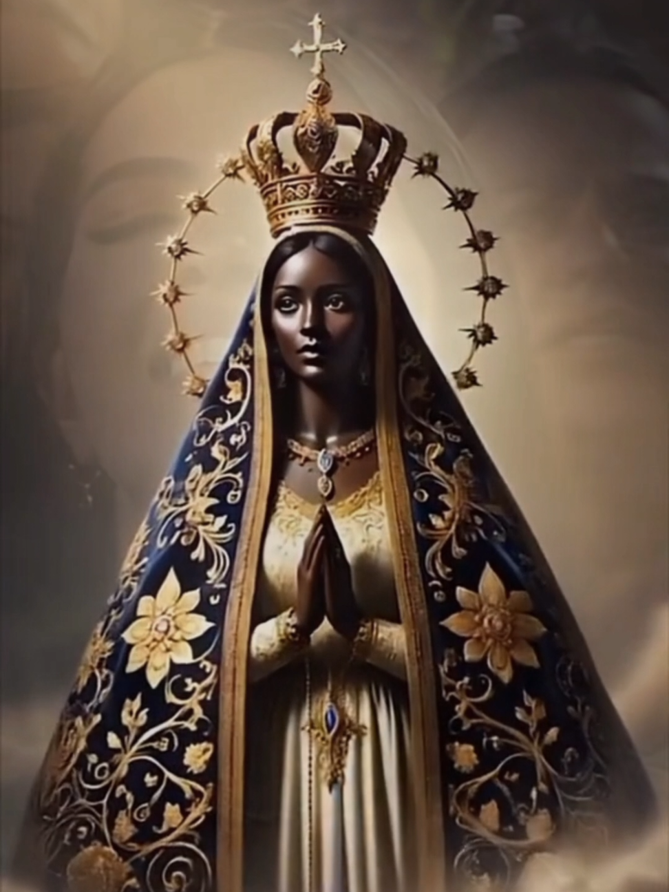 Dai-nos a benção óh Mãe querida, Nossa Senhora Aparecida. 