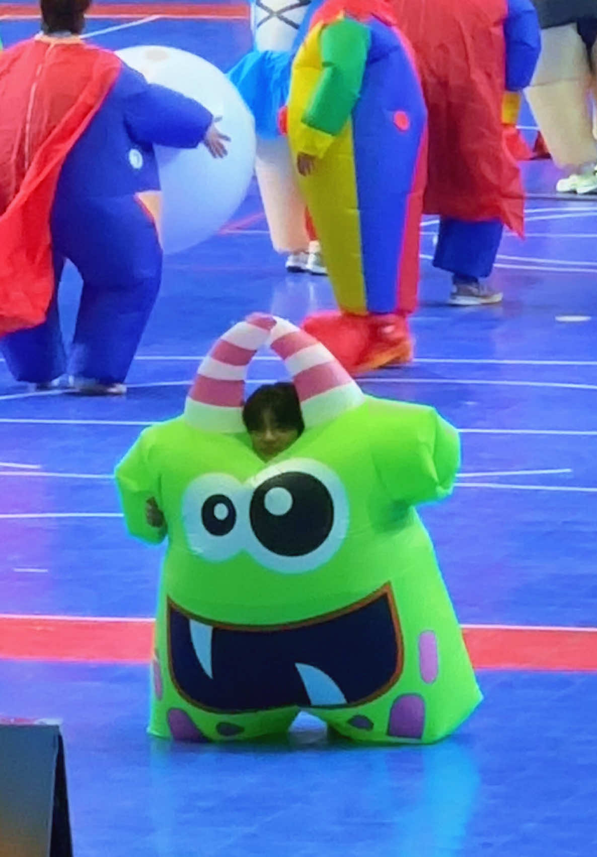 เมื่อตี๋ตี๋แปลงร่างเป็นเจ้าก้อนกลมๆ 🤣🐶 @teetee.wpc #twnpich  #DMDSPORTDAY2025 #กีฬาสีดูมันดิ