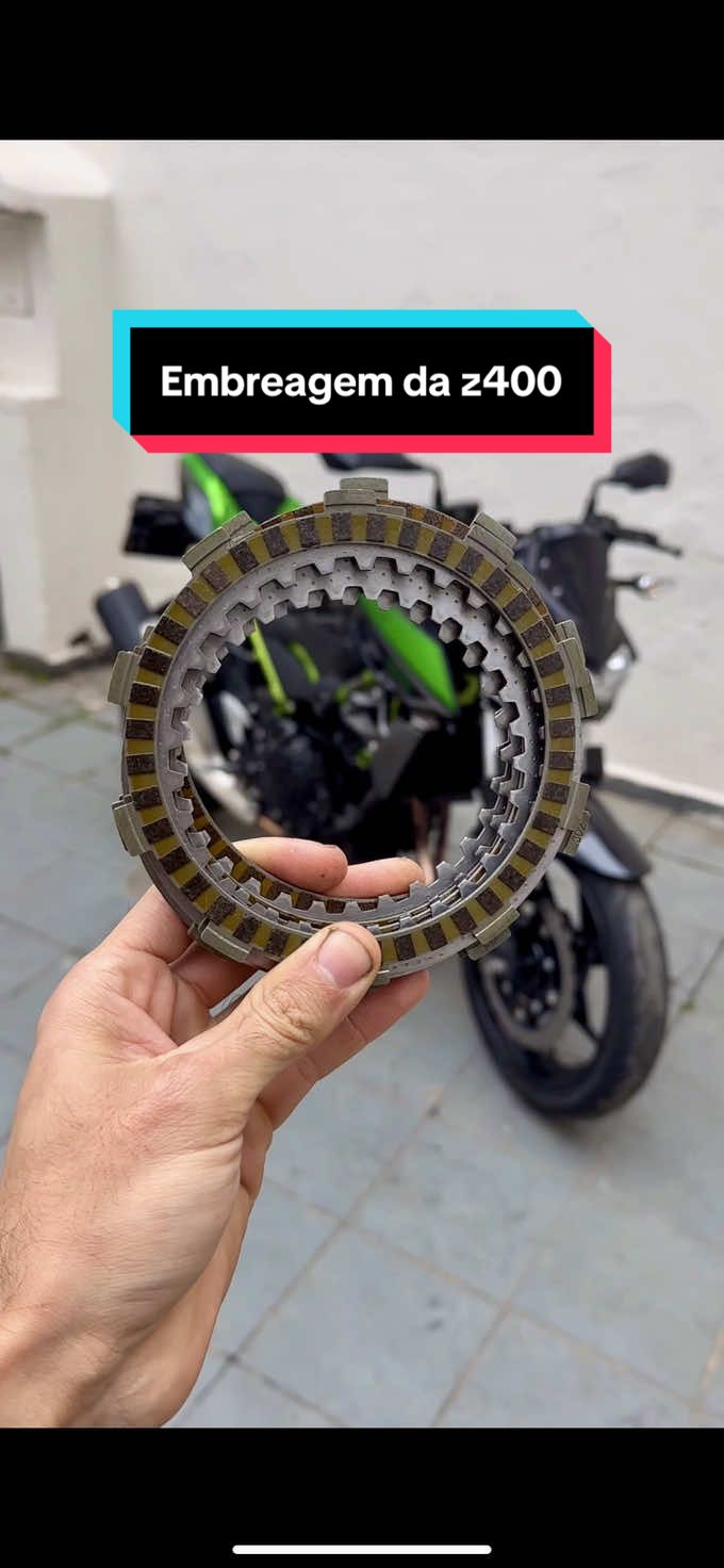 Embreagem da Z400 🚀 #moto #dicas #tutorial #mecanica #kawasaki 