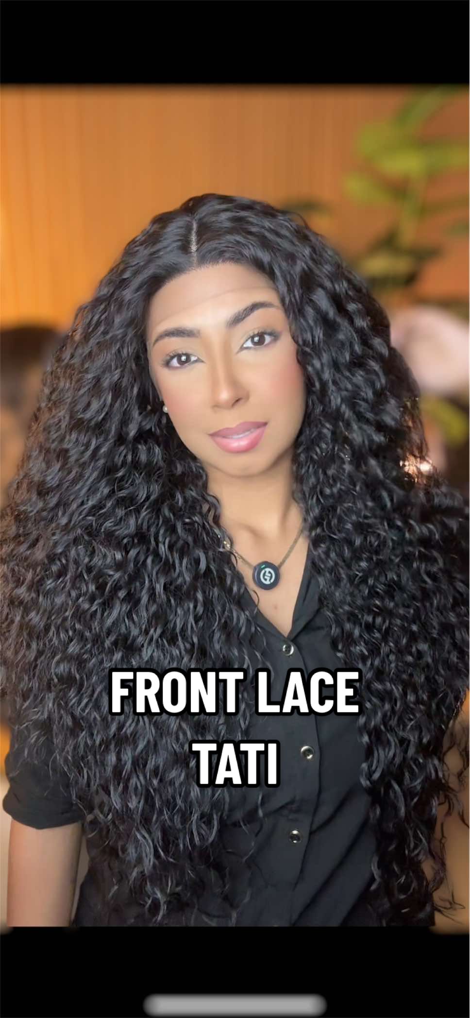 Front Lace Cacheada Tati, o cabelo perfeito para quem busca naturalidade e leveza 🤍#lace #lacefrontwig #cachos 