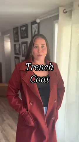 A trench coat that makes ANY outfit look chic 🤎 #TrenchCoat #OOTDInspo #FallFashion #TikTokMadeMeBuyIt 